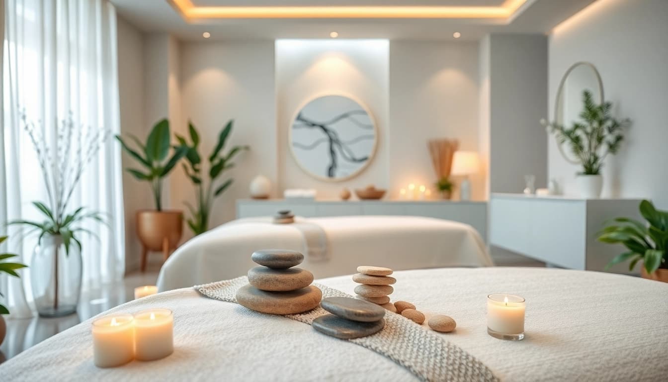 Engaging Spa Ads visual of a luxurious spa treatment area with calming decor and serene atmosphere.