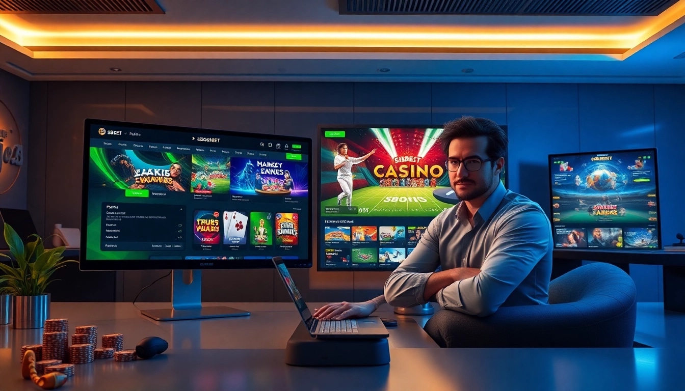 Experience premium online gaming with sbobet.dance's vibrant interface for diverse betting options.