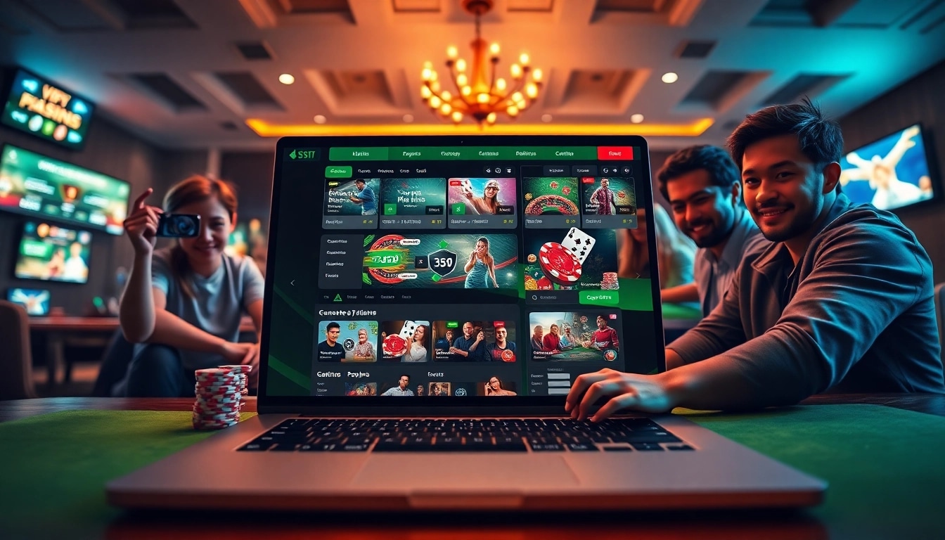 Exciting online betting experience at cm88.com featuring diverse gambling games.
