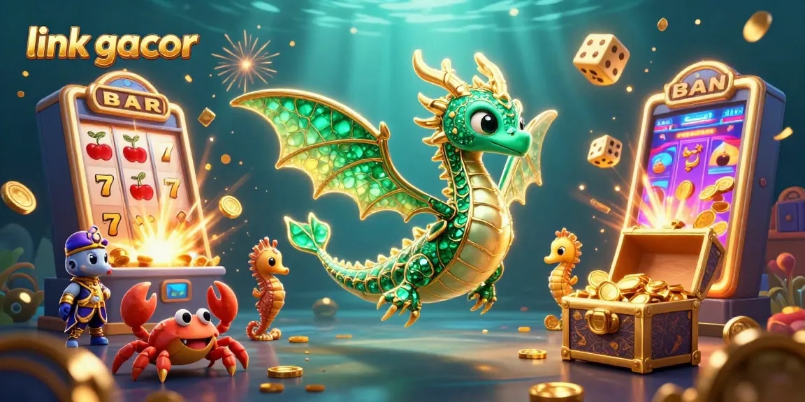 Spin the reels for high rewards at link gacor with dazzling casino elements and vivid characters.