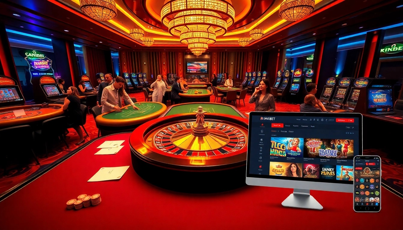 RIKBET offers an exciting online casino experience with vibrant tables and engaging players.