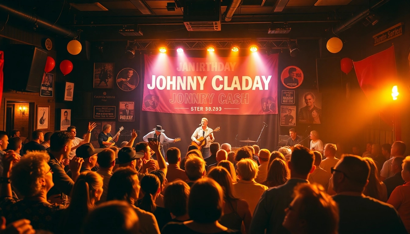 Experience the excitement of the Johnny Cash birthday celebration at johnnycashbirthday.com with live music, fans, and vintage memorabilia.