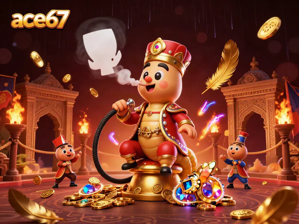 Experience excitement at ace67 with a vibrant casino-themed illustration featuring dynamic characters and stunning visuals.