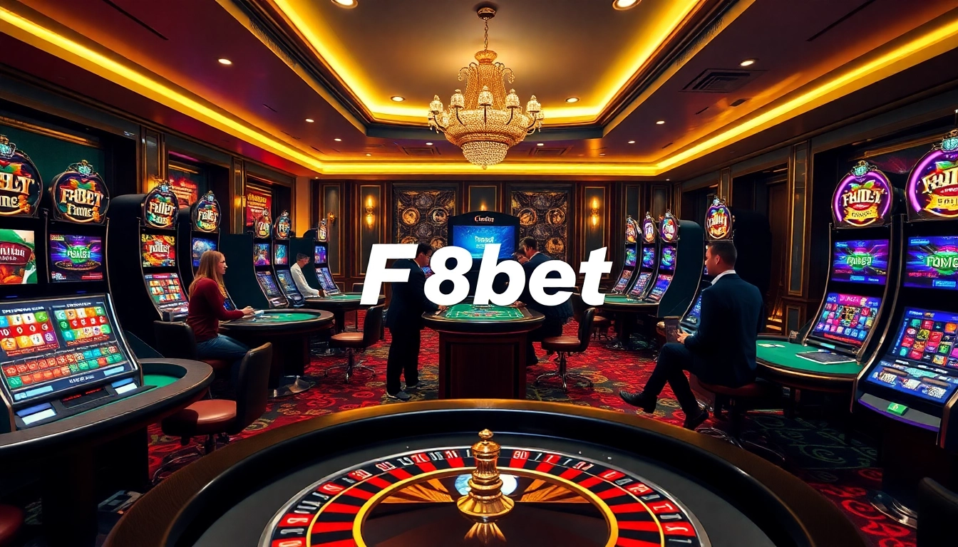Experience the excitement of F8bet with vibrant casino games and thrilling betting action.