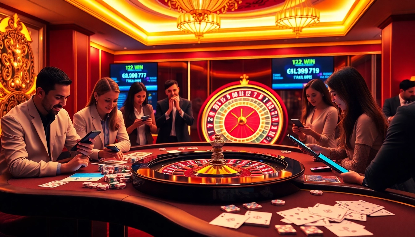Experience the excitement of online gaming at https://123win.free/ with luxurious casino elements and diverse players.