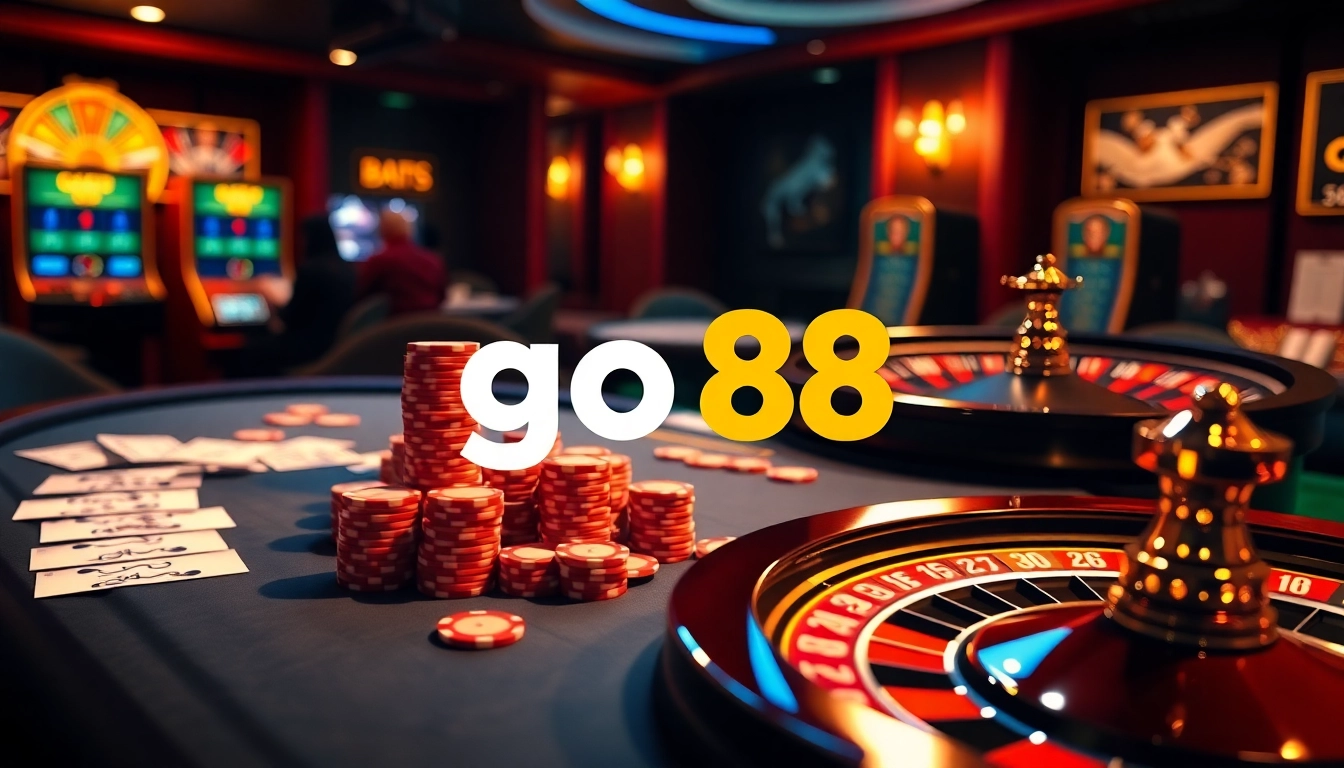 Experience thrilling gaming at GO88 with vibrant poker action and engaging online betting.