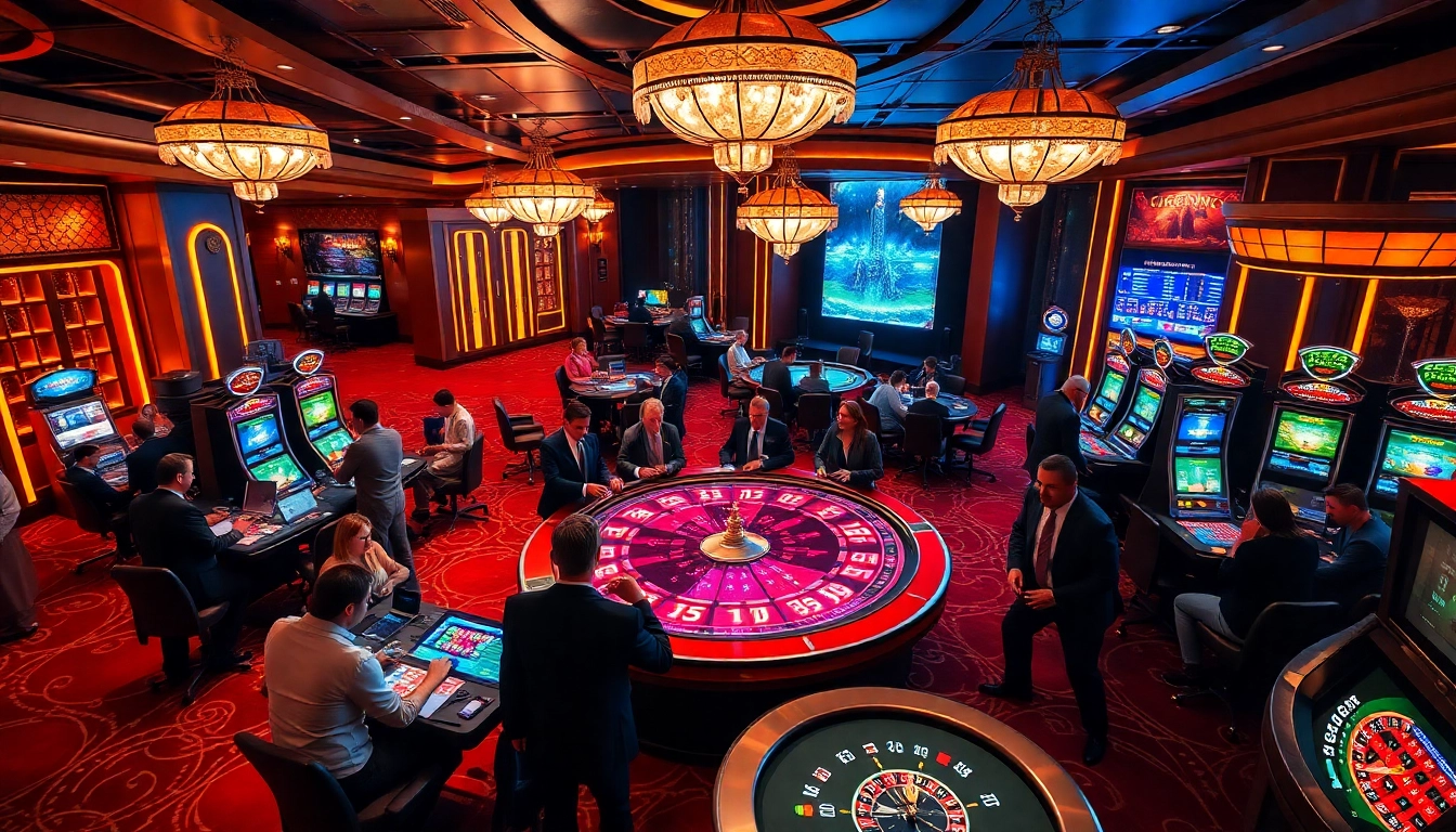 UU88 gaming table in a luxurious casino environment with excited players.