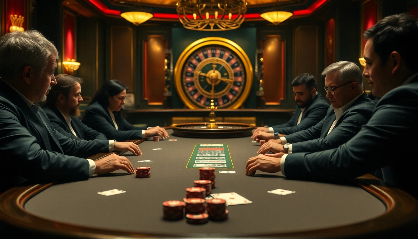 Experience high-stakes gaming at okking casino with an exhilarating poker table scene.