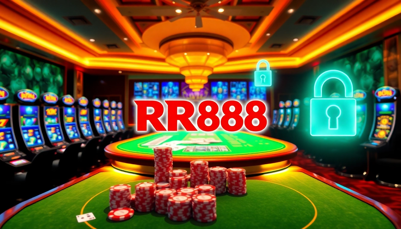 Experience RR888 with engaging casino games and a secure online gambling interface.
