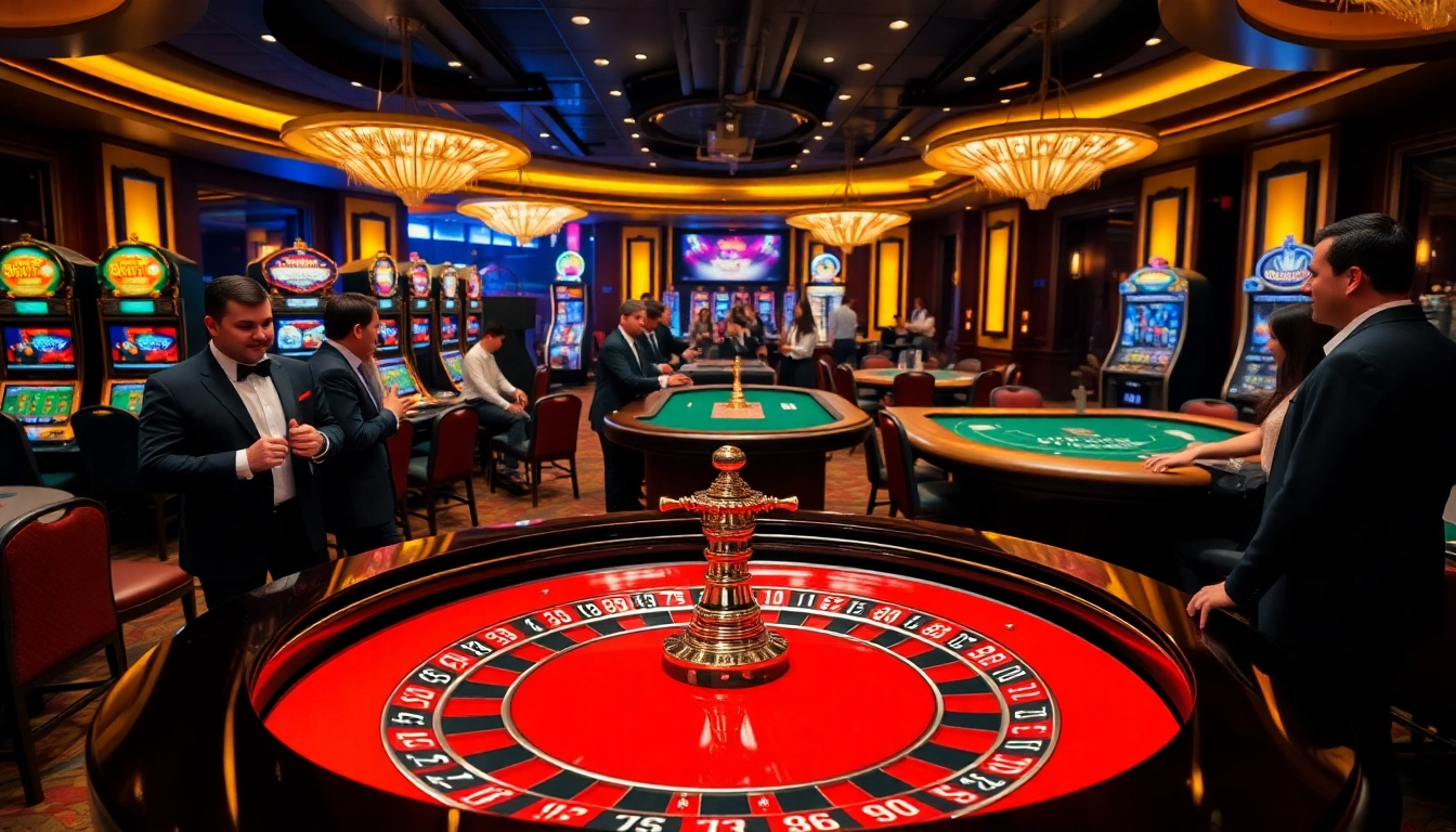 Engage in thrilling gambling action at https://rr88a.us.com/ with luxury casino visuals including roulette and poker.